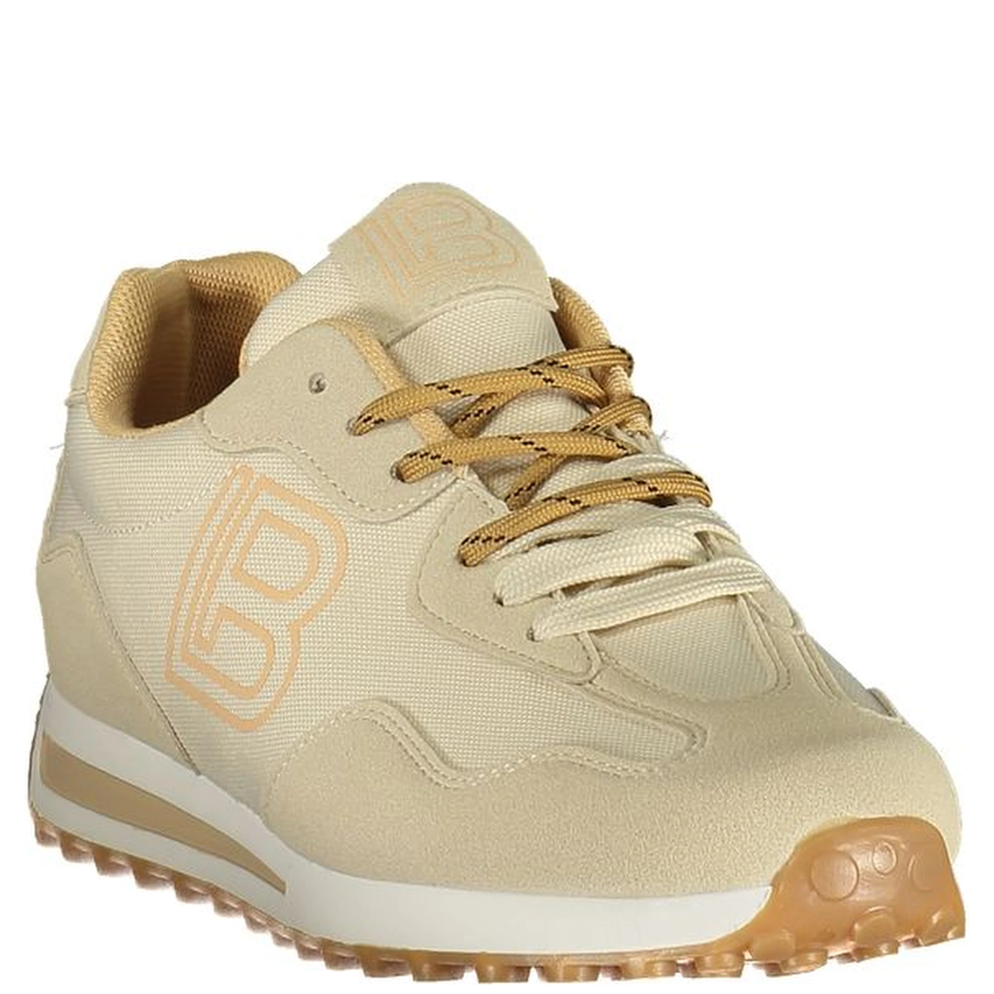 Beige Polyurethane Women Sneaker