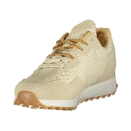 Beige Polyurethane Women Sneaker
