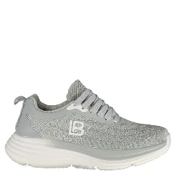Grigio Polyester Women Sneaker