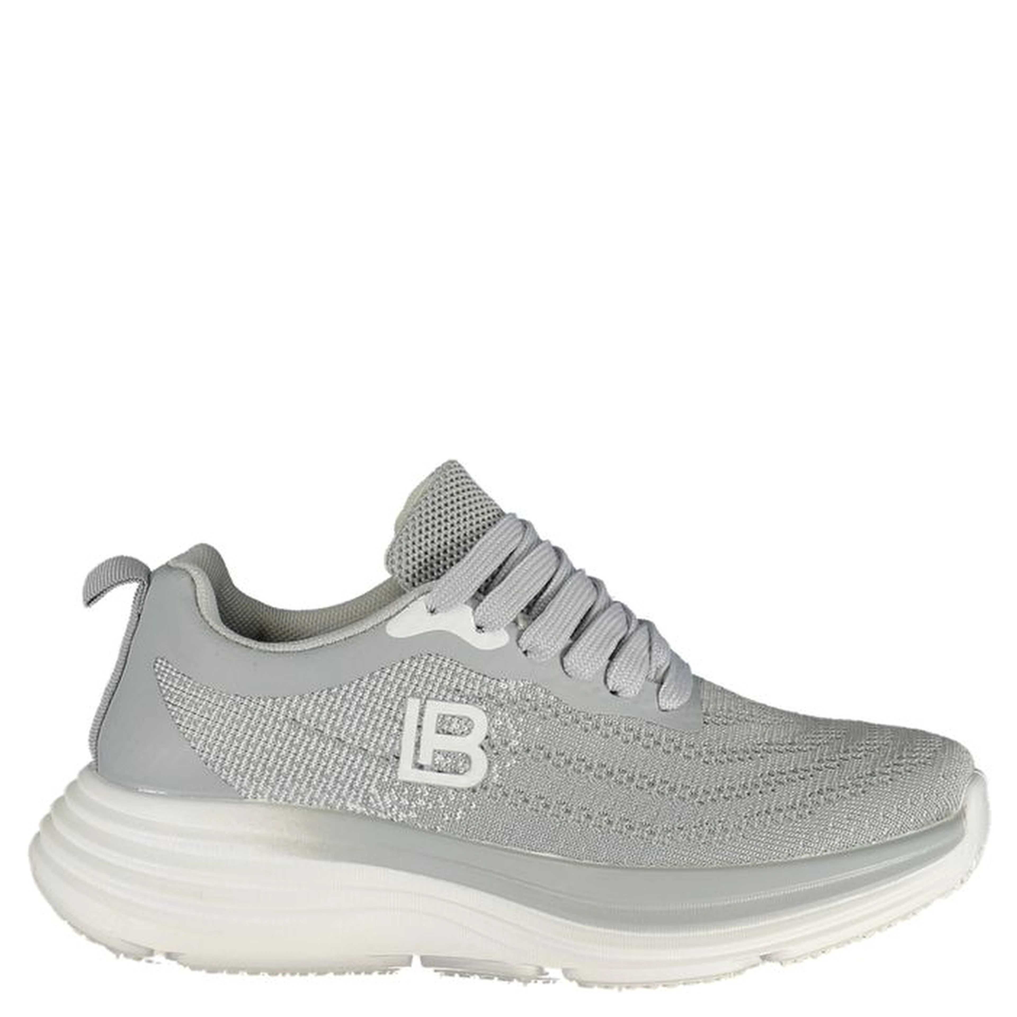 Grigio Polyester Women Sneaker