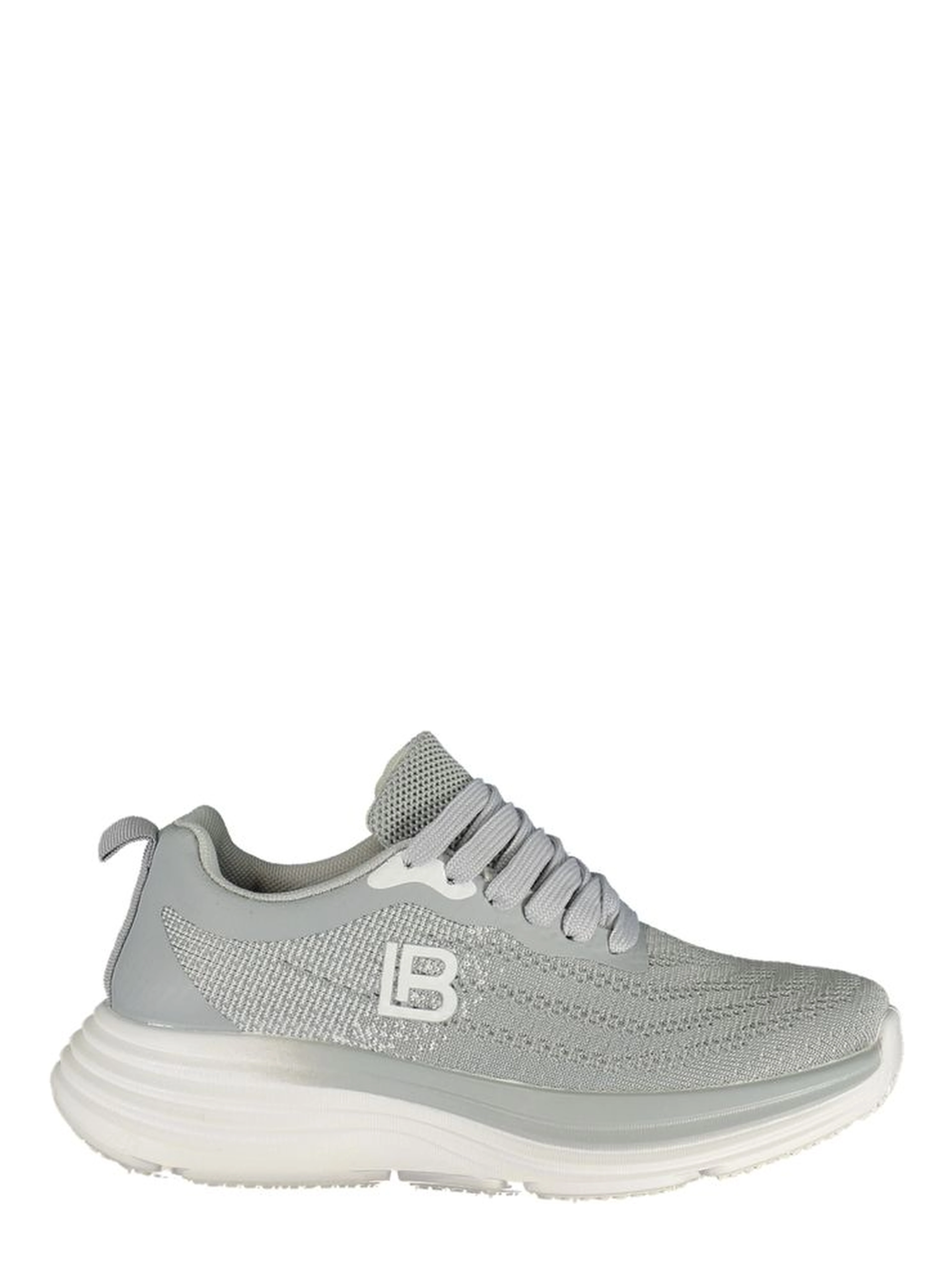 Grigio Polyester Women Sneaker
