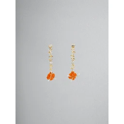 Pink Fibres Earrings