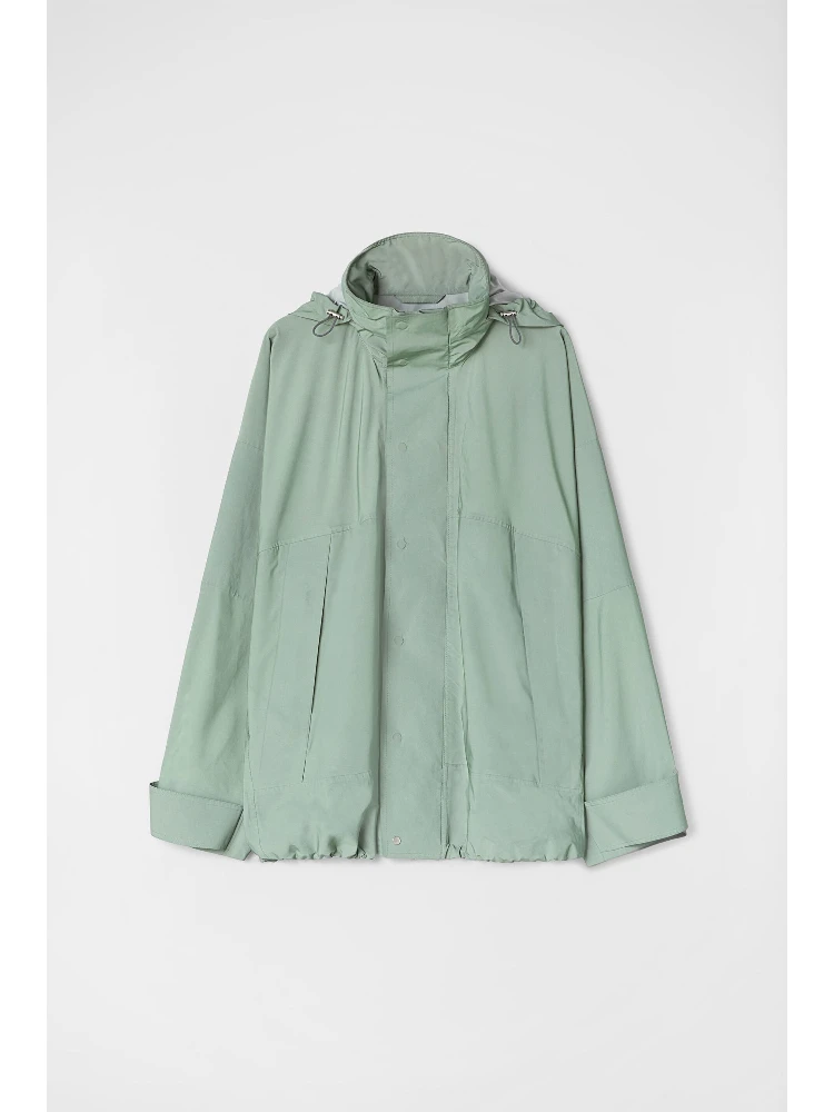 Green Fibres Full-Length Jacket