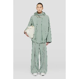 Green Fibres Full-Length Jacket