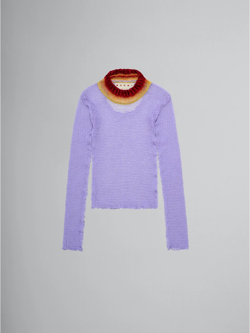 Light Blue Fibres Sweatshirt