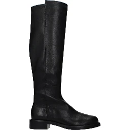 Black Leather Over The Knee