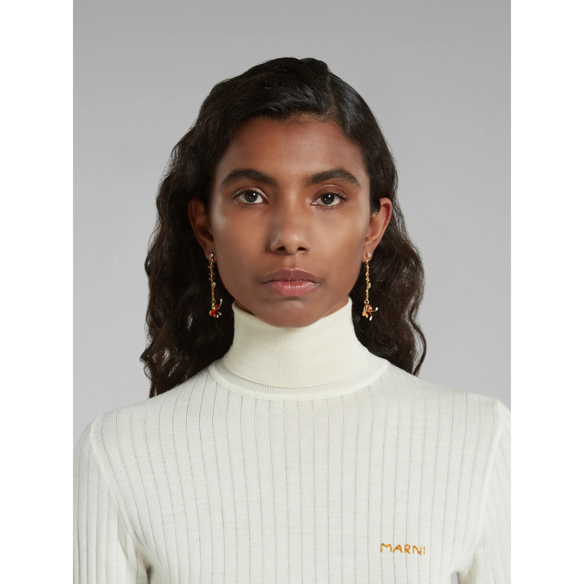 Pink Fibres Earrings