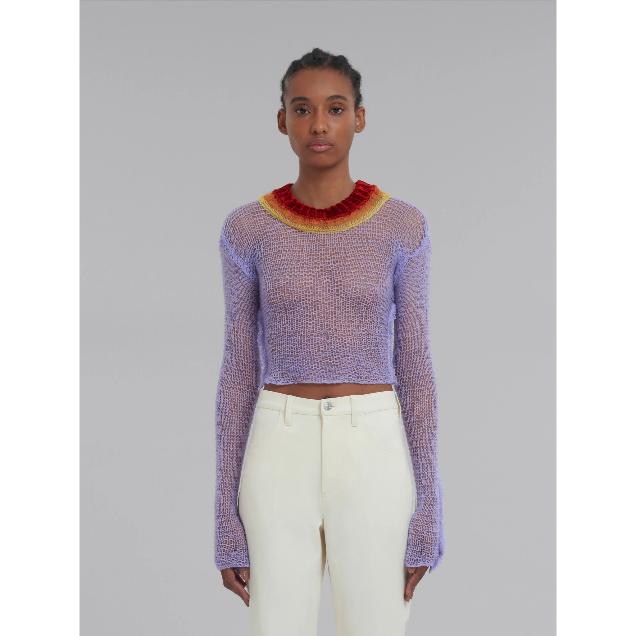 Light Blue Fibres Sweatshirt