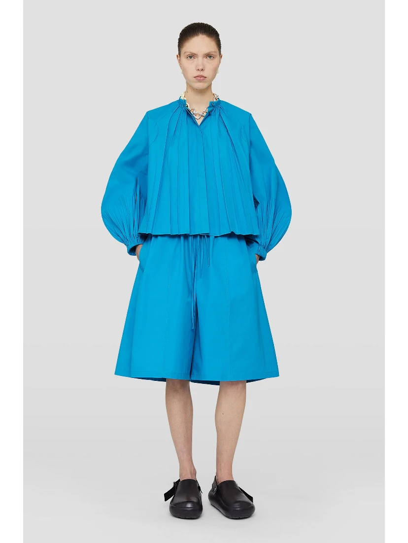 Blue Fibres Bermuda Shorts
