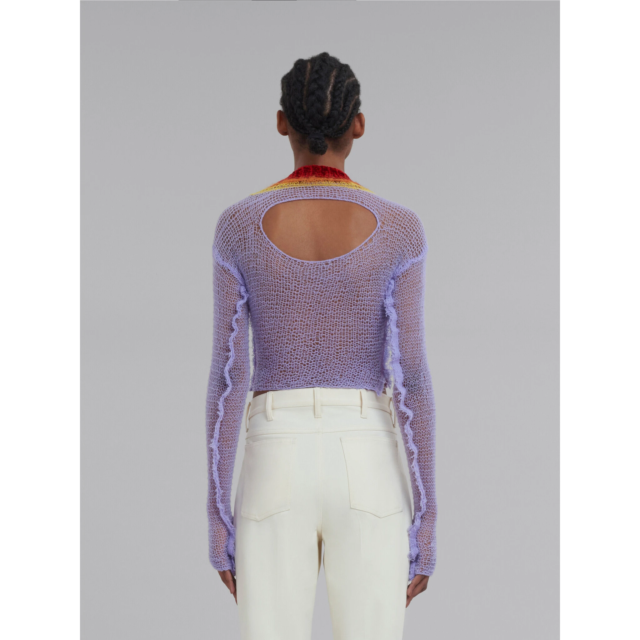 Light Blue Fibres Sweatshirt