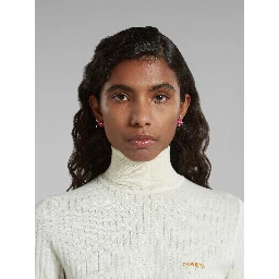 Fuchsia Fibres Earrings