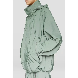 Green Fibres Full-Length Jacket