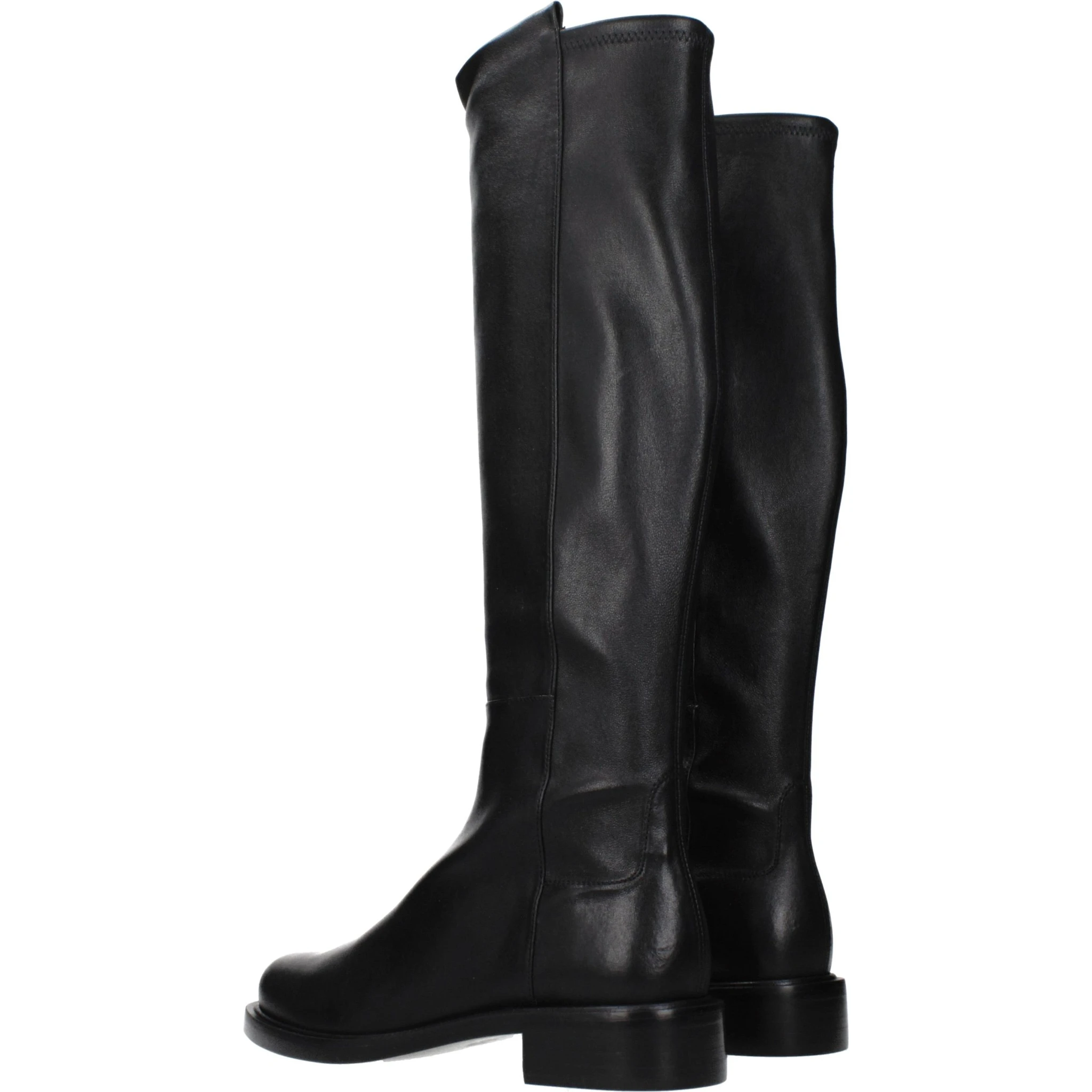 Black Leather Over The Knee