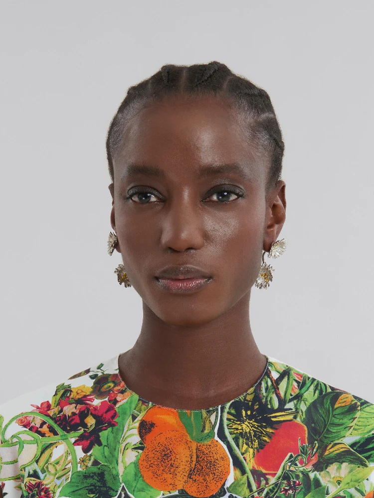 Yellow Fibres Earrings alternative