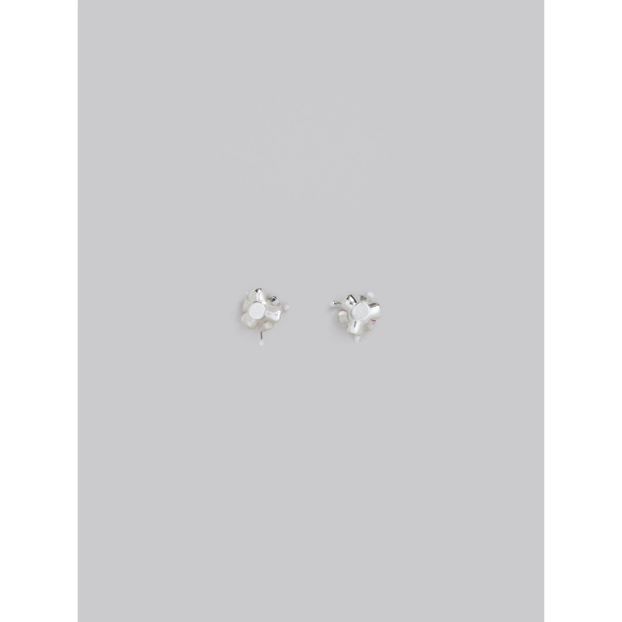 Fuchsia Fibres Earrings