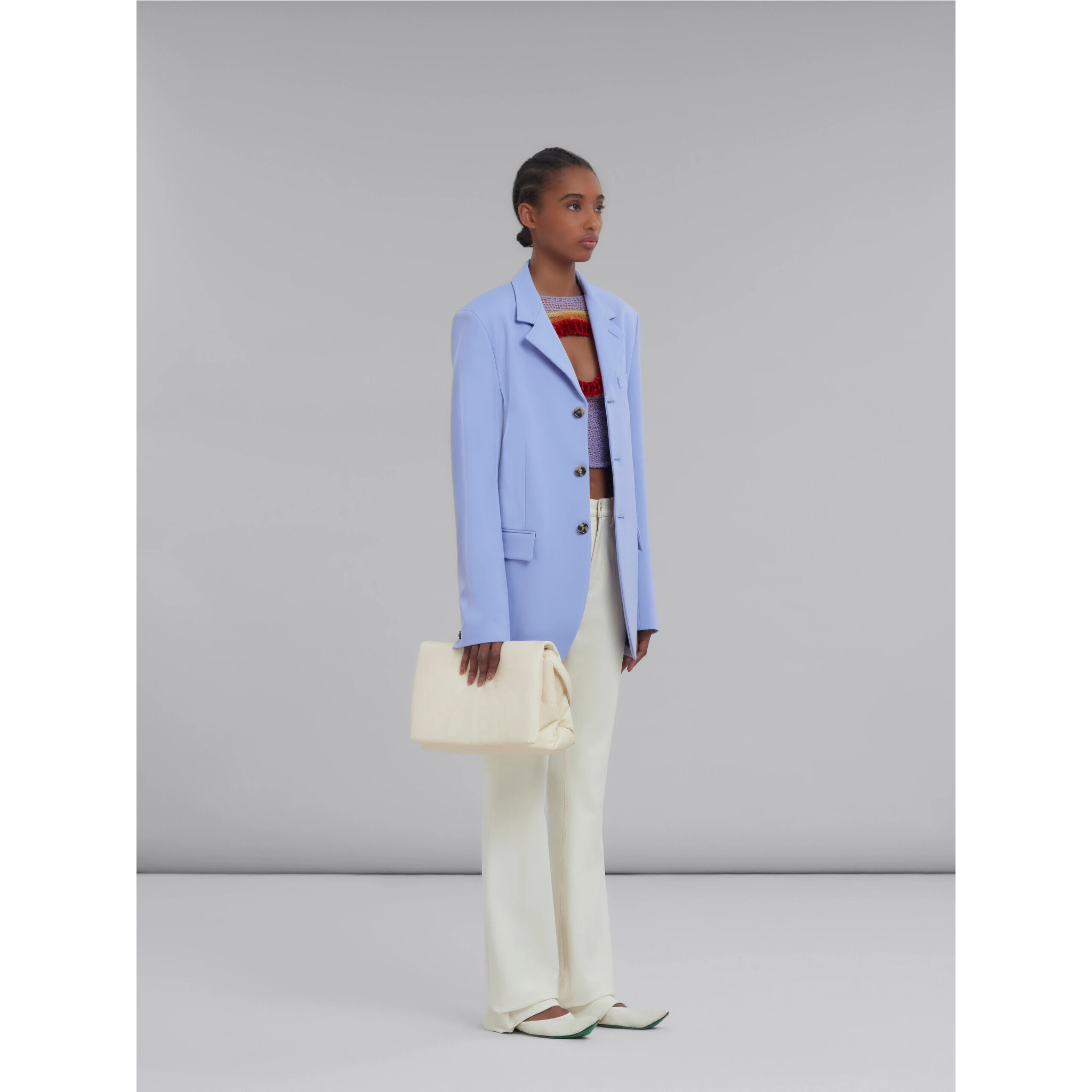 Light Blue Fibres Sweatshirt