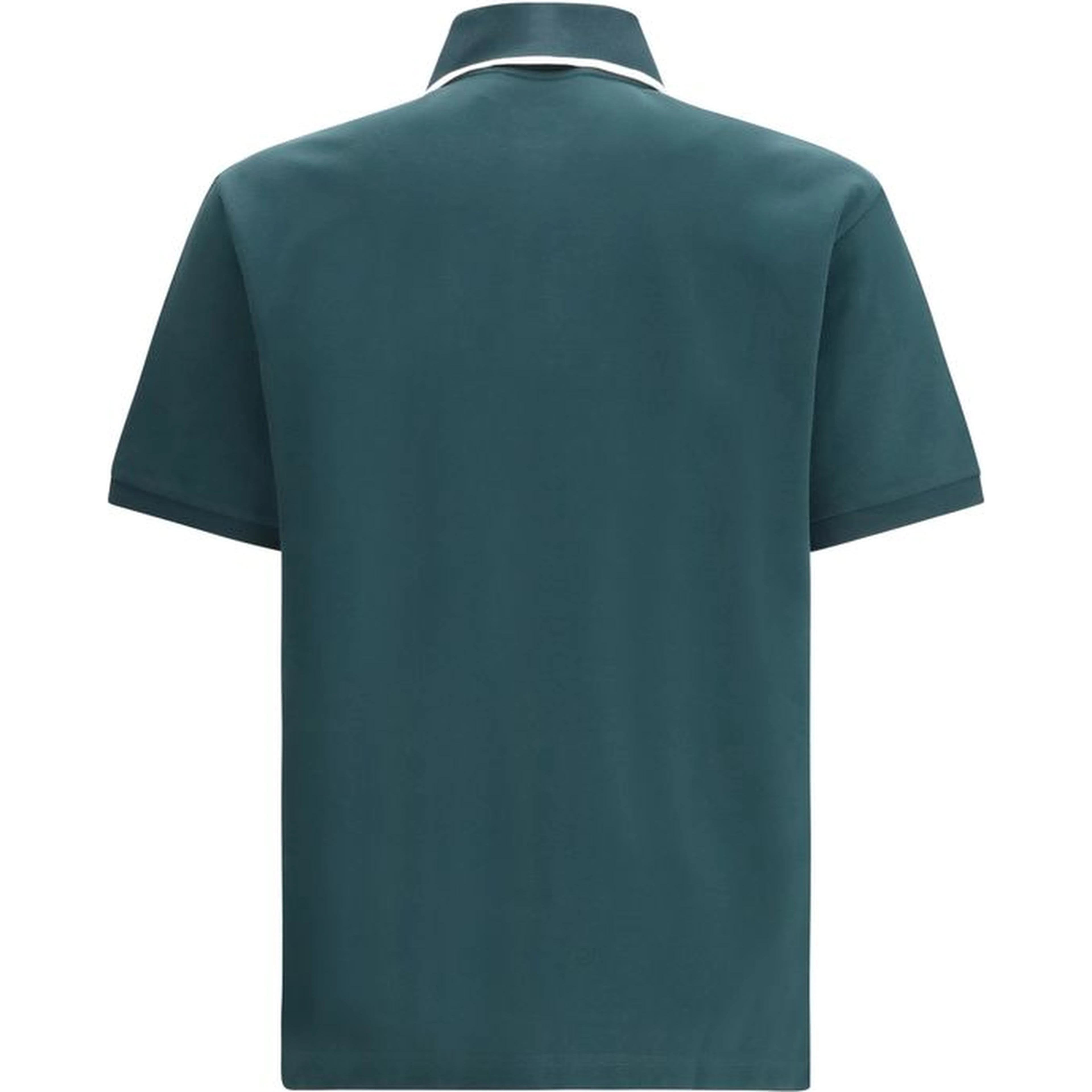 Bicolor Cotton Polo Shirt