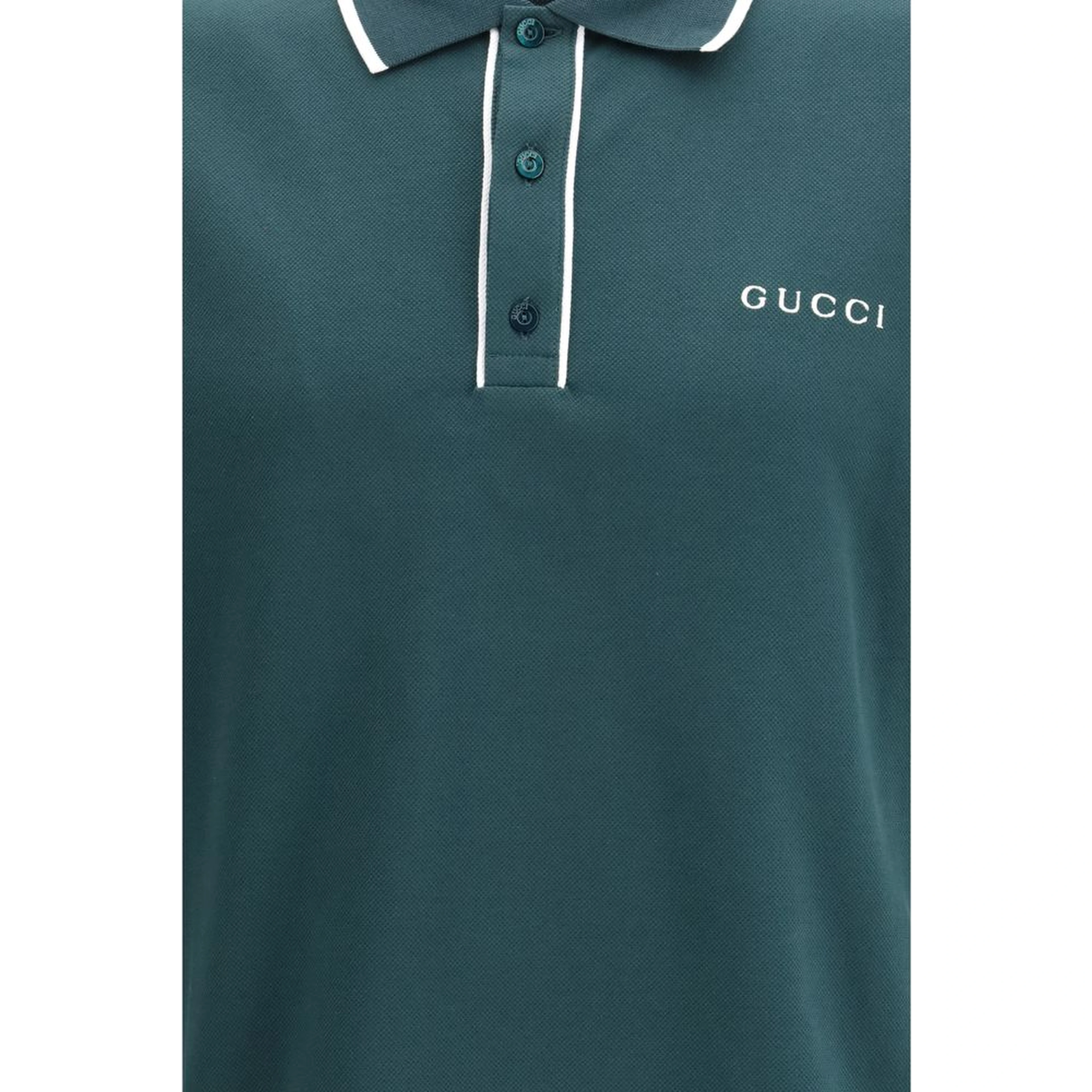 Bicolor Cotton Polo Shirt