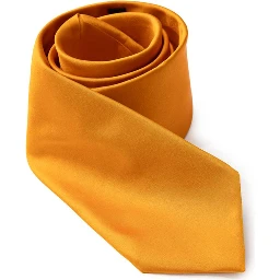 Orange Silk Tie