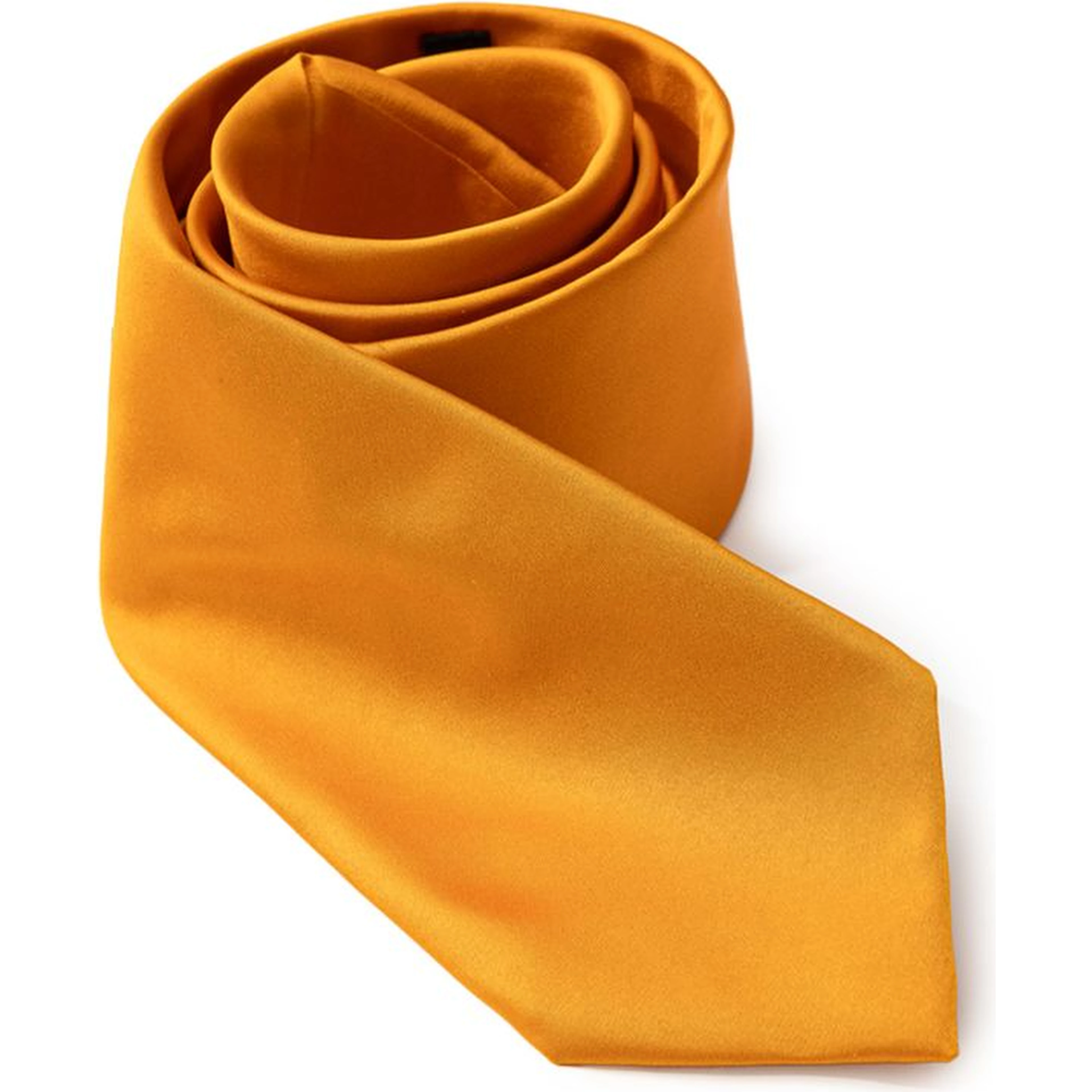 Orange Silk Tie