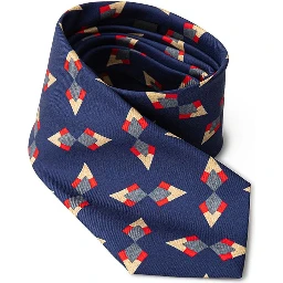 Blue Silk Tie