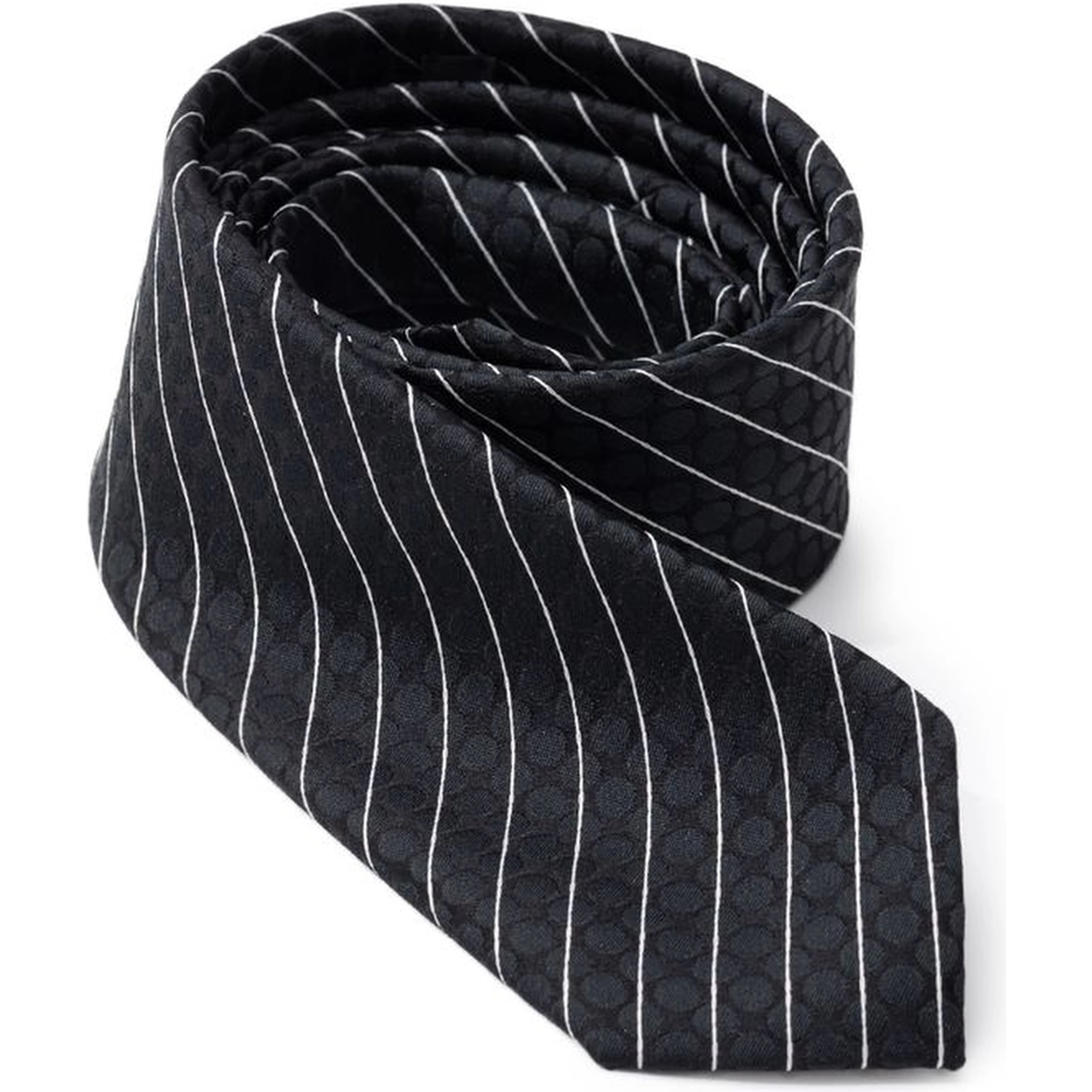 Black Polyester Tie