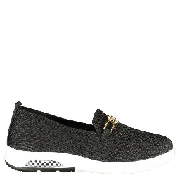 Nero Polyester Women Classic Shoe