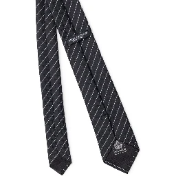 Black Polyester Tie