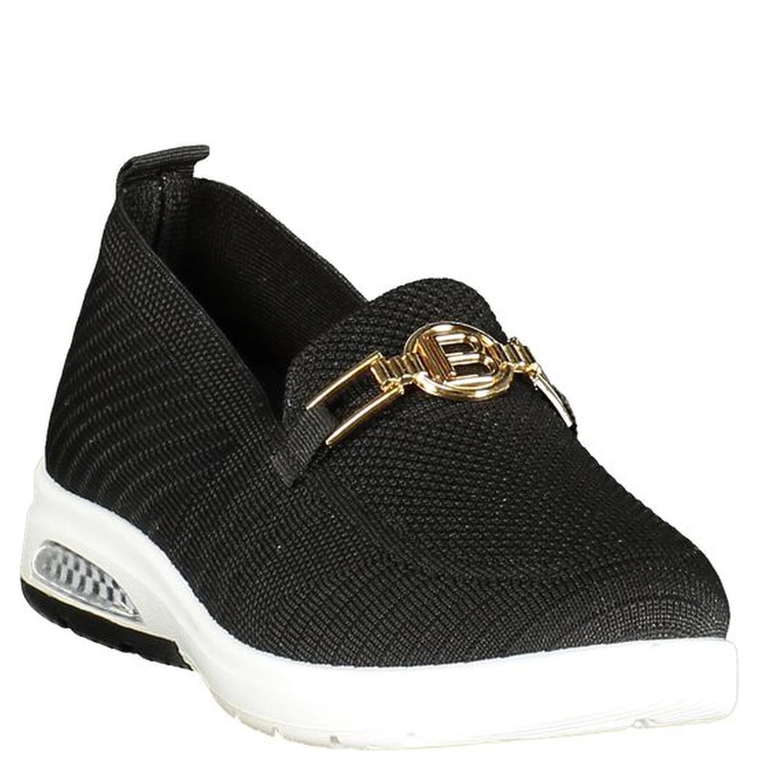 Nero Polyester Women Classic Shoe