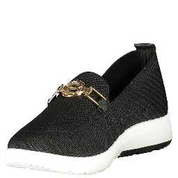 Nero Polyester Women Classic Shoe