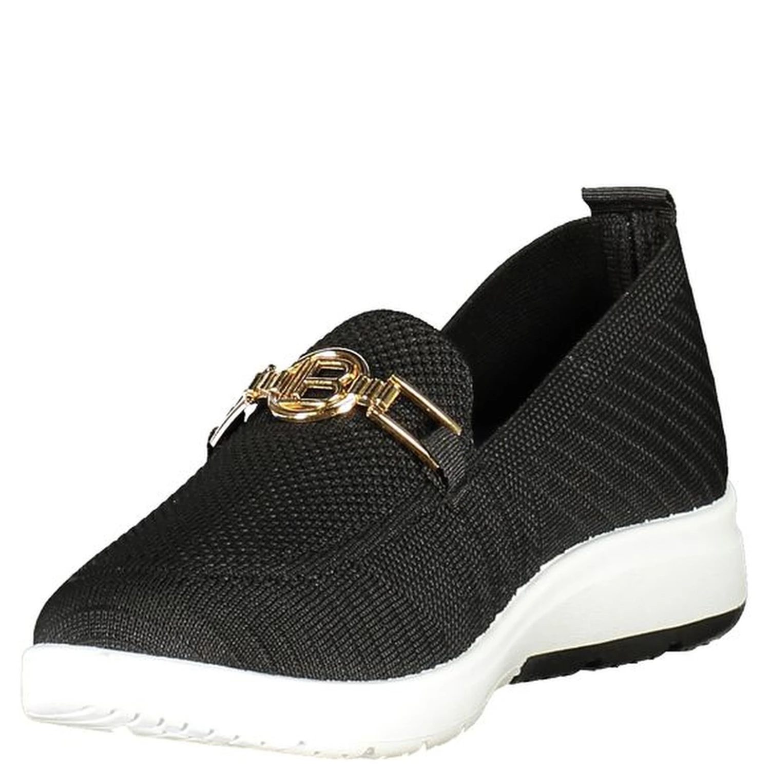 Nero Polyester Women Classic Shoe