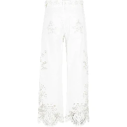 BOHO BEAUTY RICHIELIEU WHITE PANTS