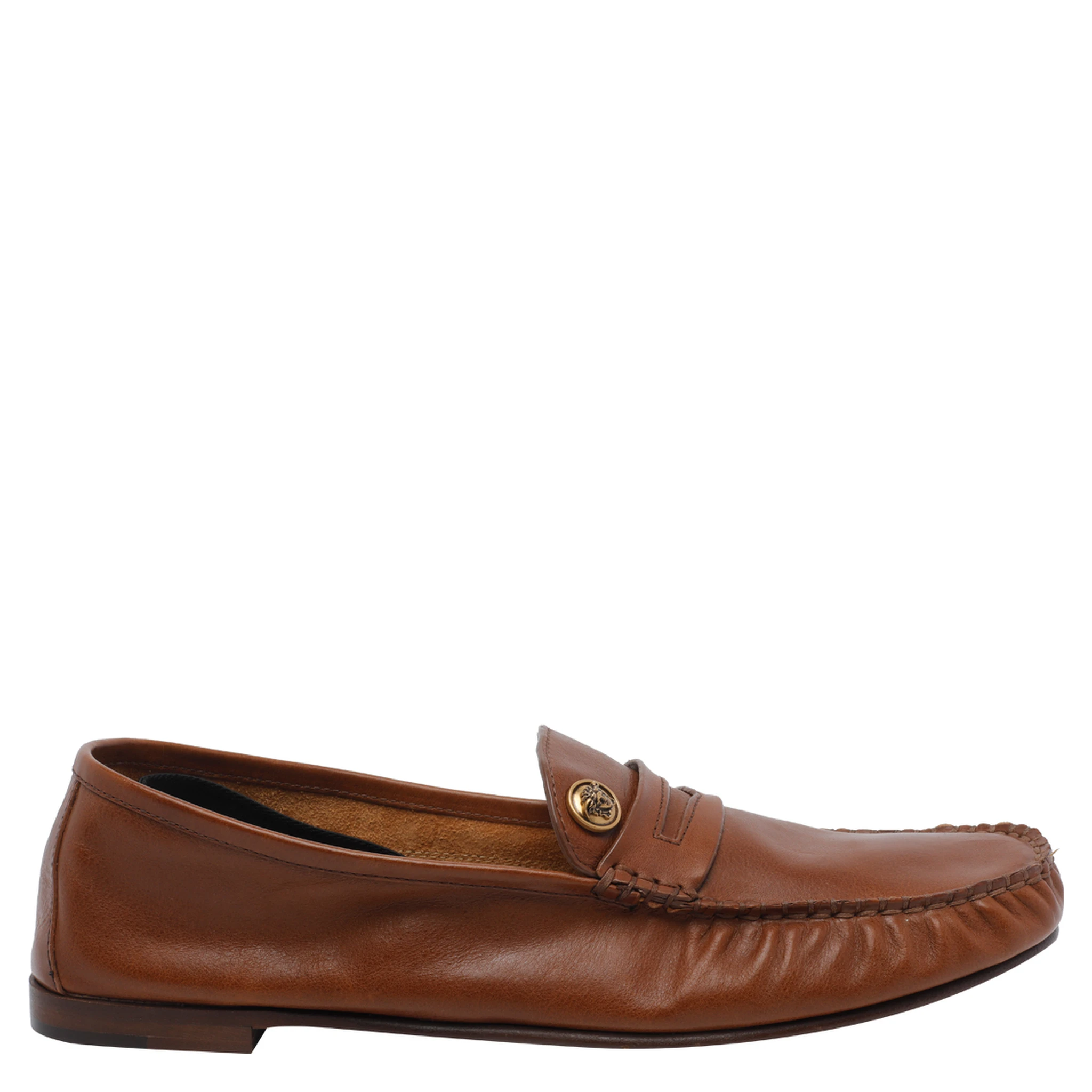 Versace Flat shoes Brown