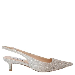 Steve Madden With Heel Silver