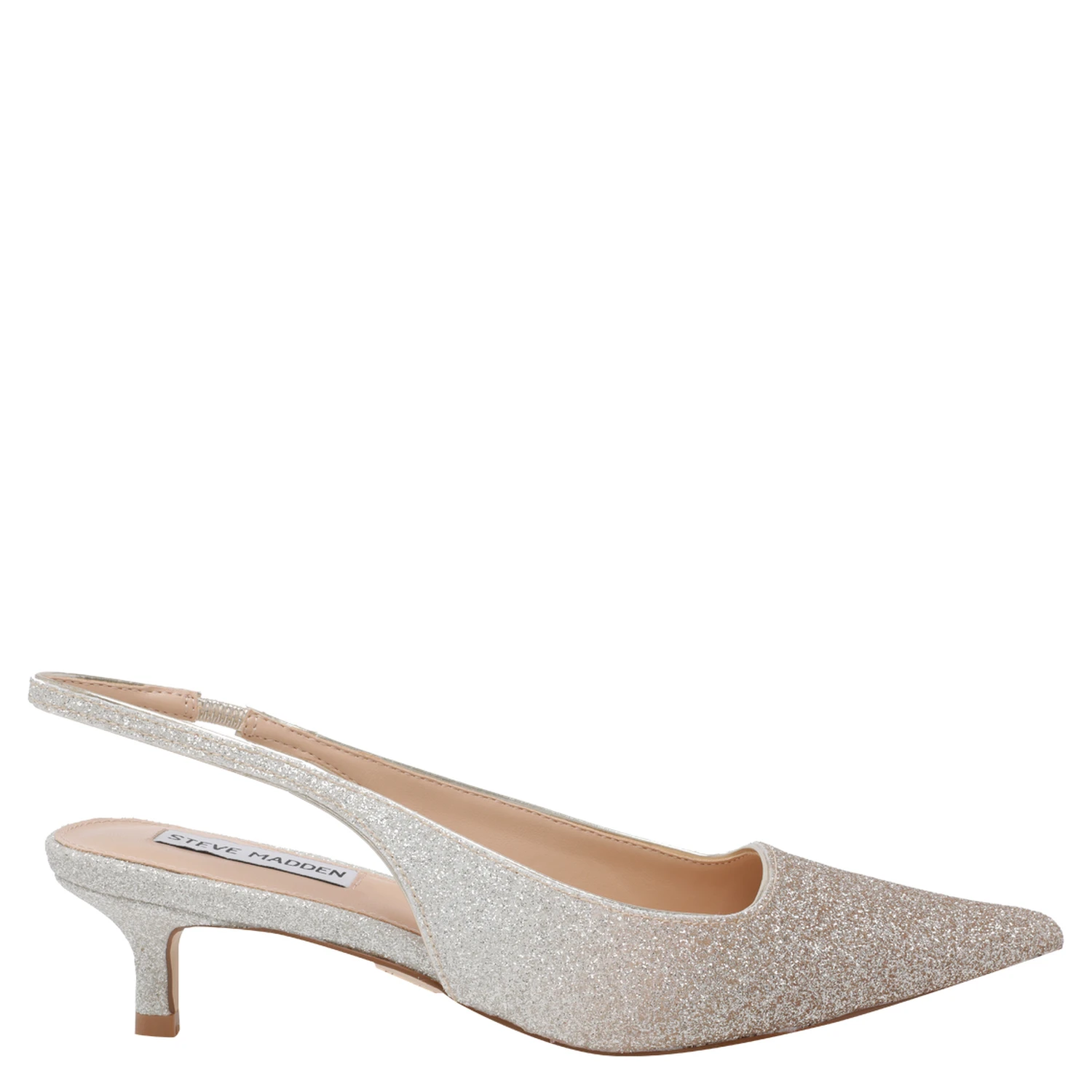 Steve Madden With Heel Silver