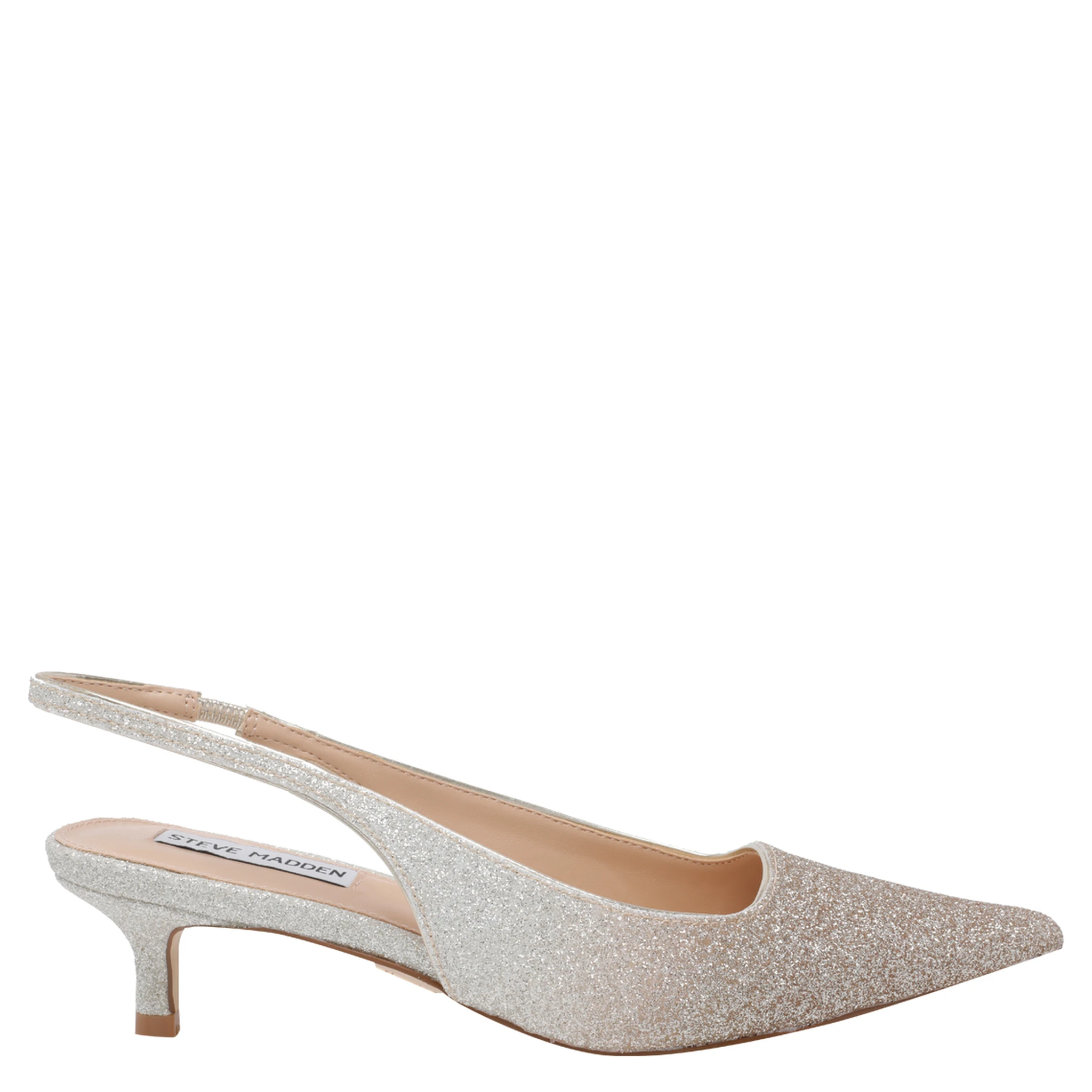 Steve Madden With Heel Silver