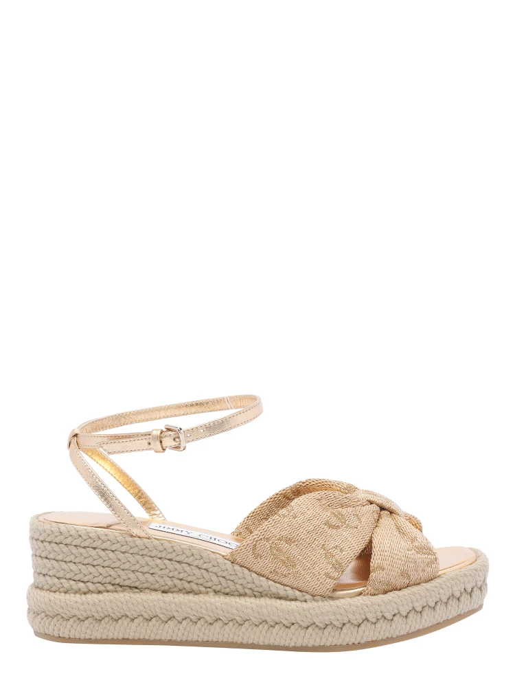 Jimmy Choo Sandals Golden