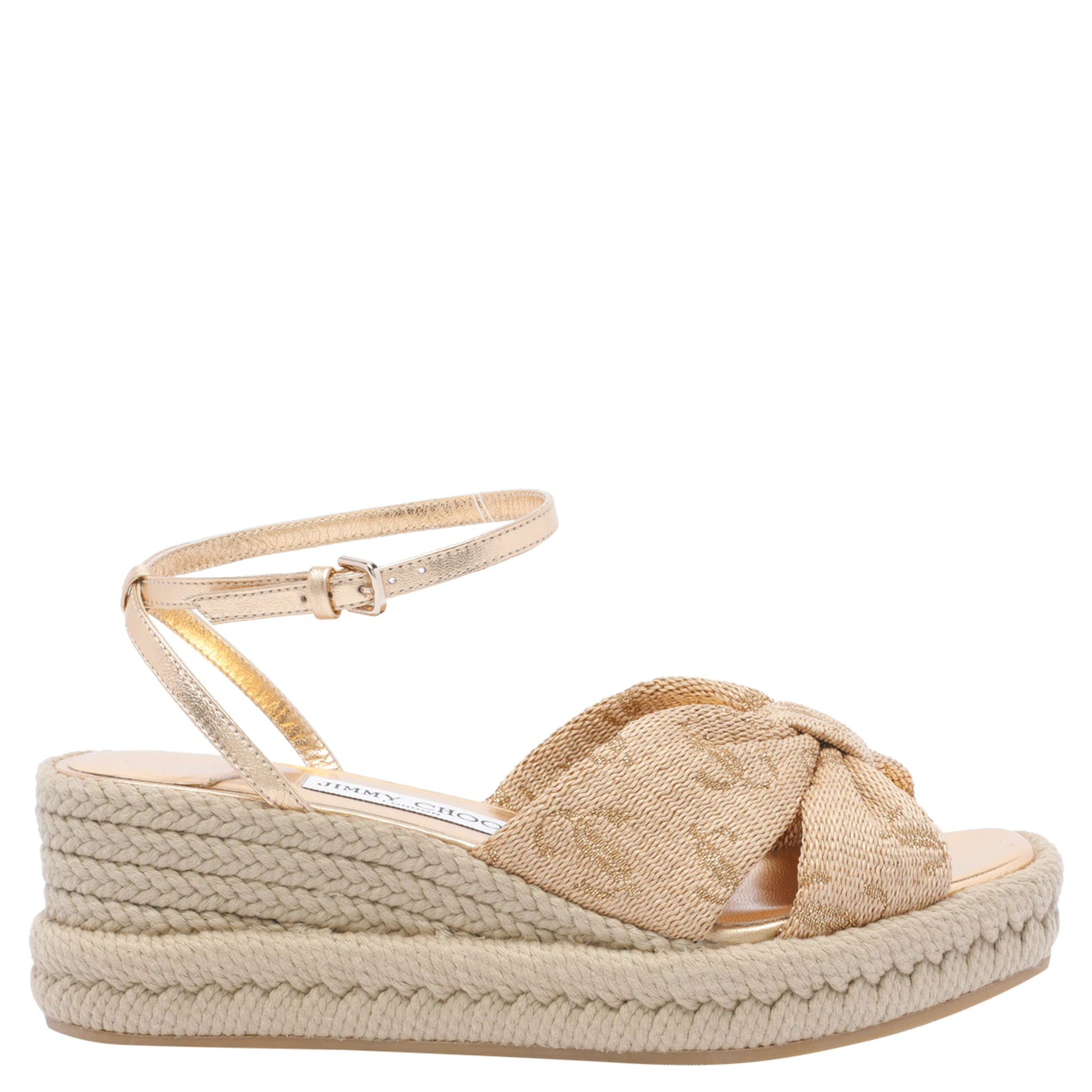 Jimmy Choo Sandals Golden