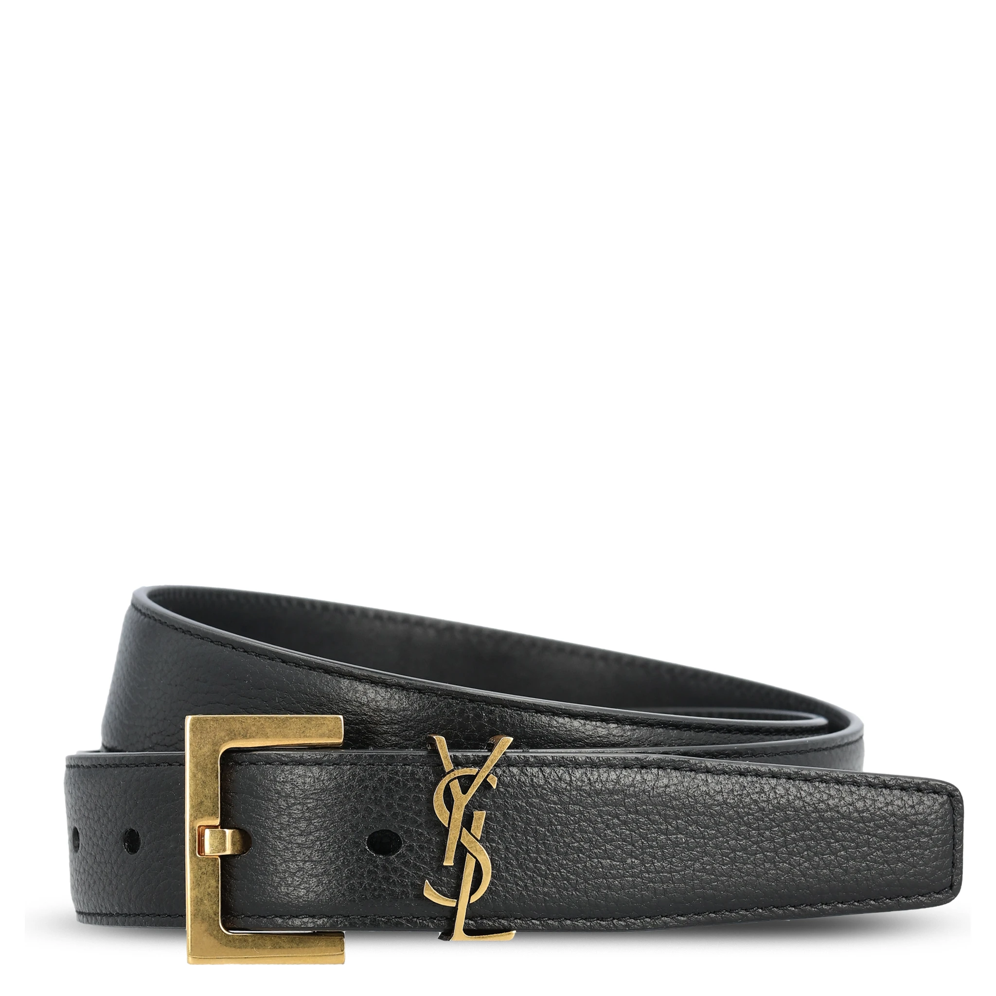 Saint Laurent  Belts Black