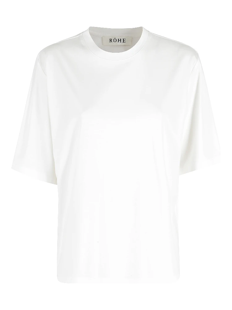 OVERSIZED COTTON SILK TSHIRT
