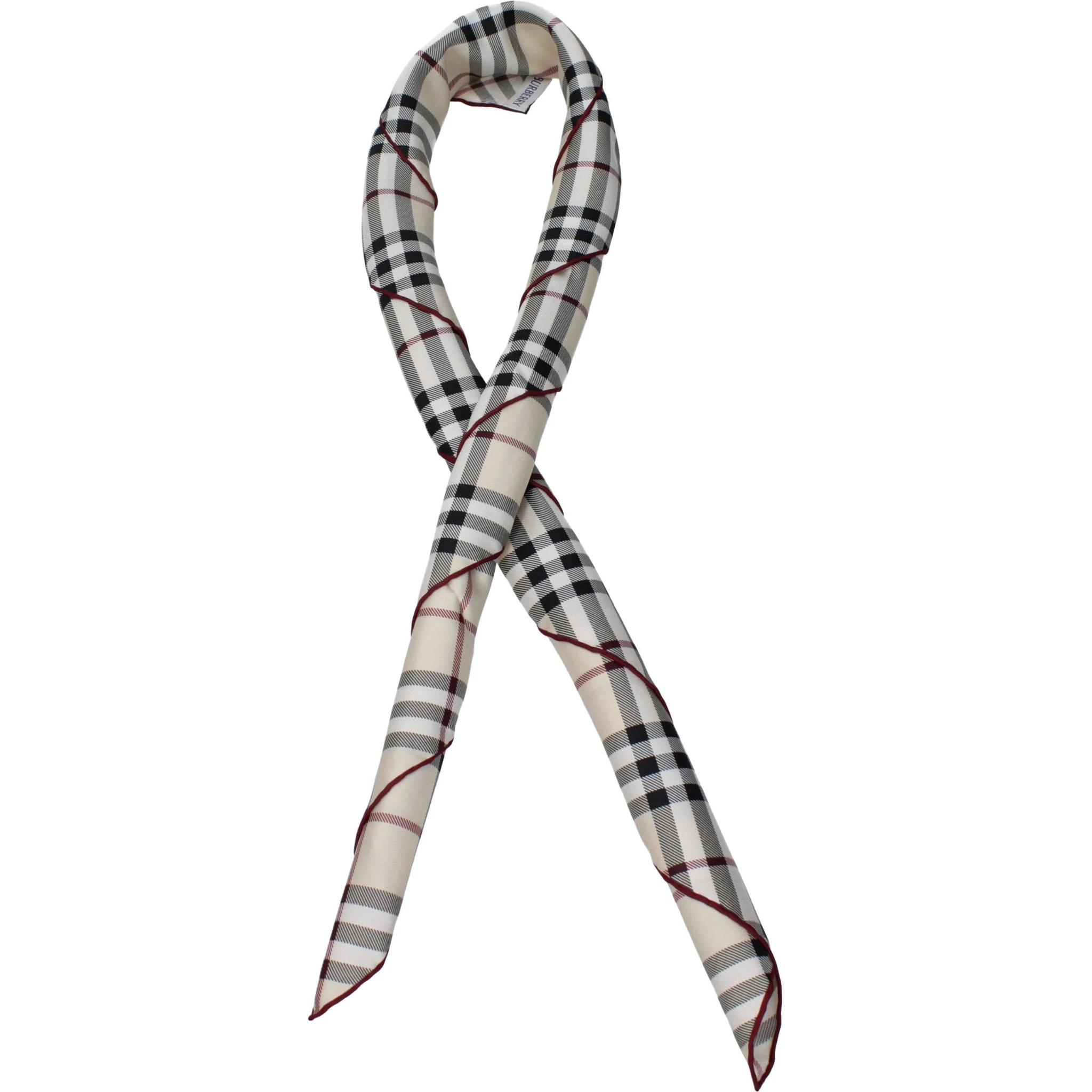 Beige Silk Foulard