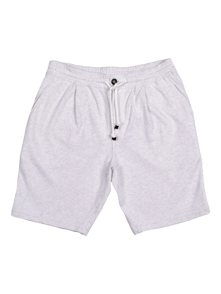 Bicolor Cotton Shorts