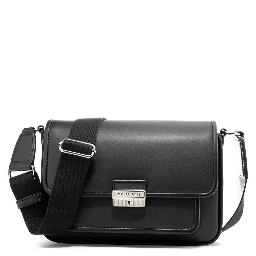 Black Leather Shoulder Bag