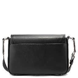 Black Leather Shoulder Bag