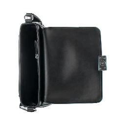 Black Leather Shoulder Bag