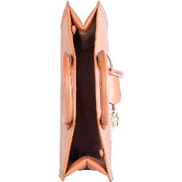 Brown Leather Shoulder Bag