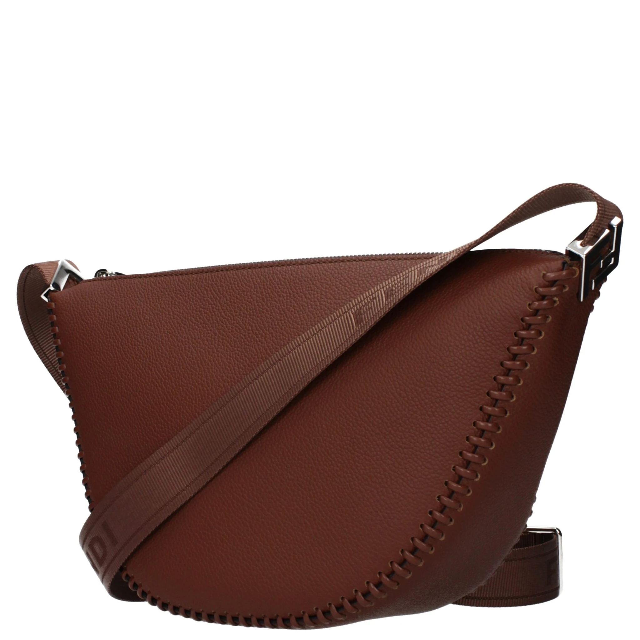 Brown Leather Crossbody Bag