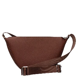 Brown Leather Crossbody Bag