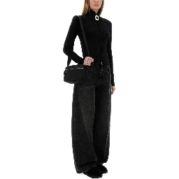 FITTED CARDIGAN WITH ZIPPER