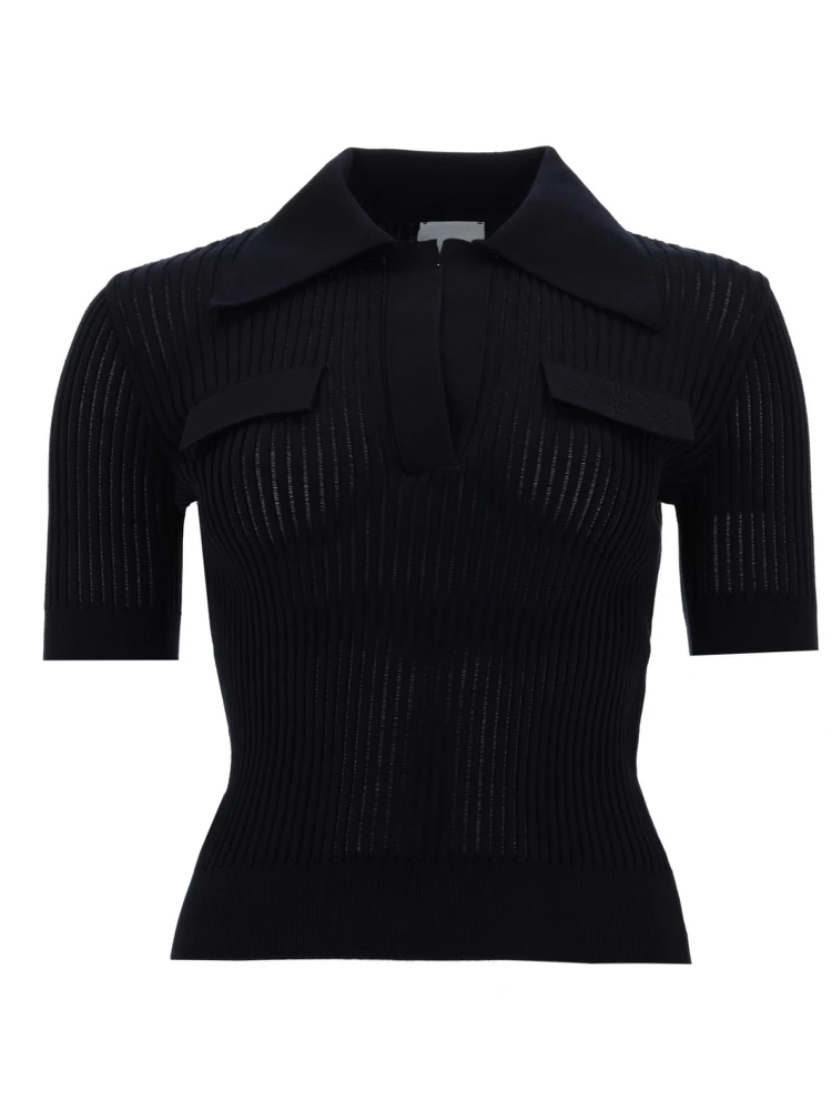 EMBROIDERED COTTON POLO SHIRT